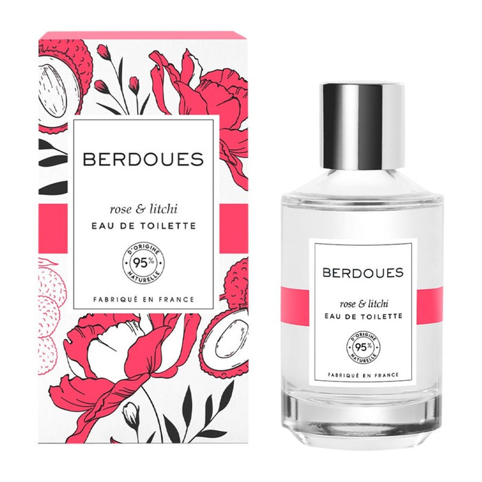 EAU DE TOILETTE ROSE LITCHI 95% ORGANICS