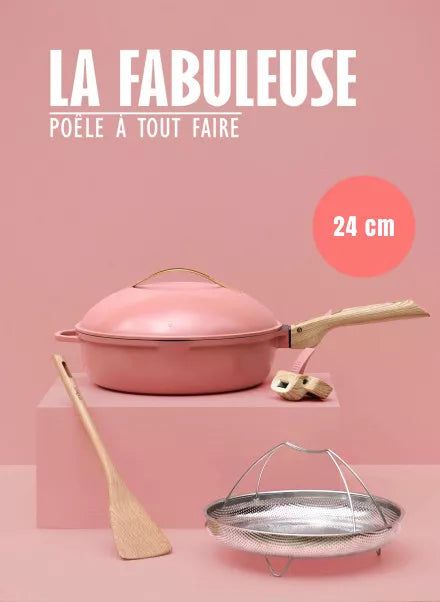 LA FABULEUSE POELE 24CM - PIVOINE